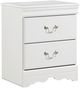 Signature Design by Ashley® Anarasia White Nightstand-0
