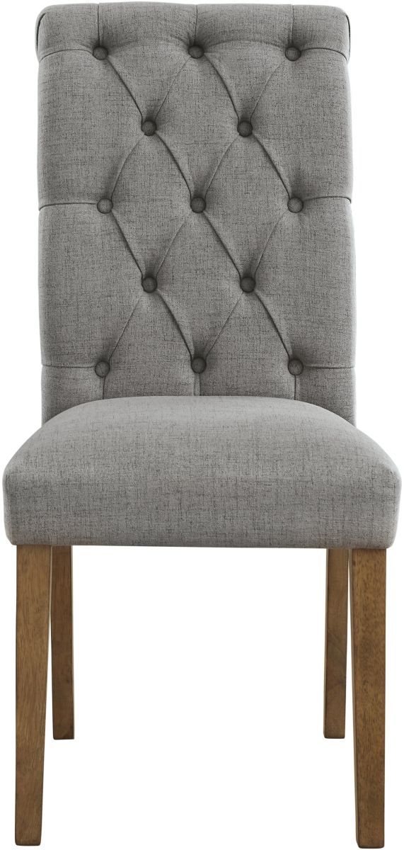 Signature Design by Ashley® Harvina 2-Piece Gray Dining Chair Set-2