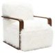 Furniture of America® Elardo White Accent Chair-0