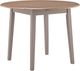 Signature Design by Ashley® Harperfeld Natural Round Drop Leaf Table with Gray Base-0