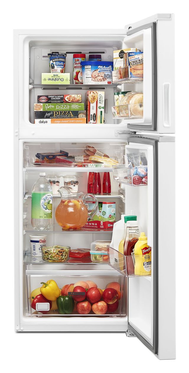 Whirlpool® 11.6 Cu. Ft. White Counter Depth Top Freezer Refrigerator-2