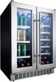 Silhouette® Professional Lorraine 24” Stainless Steel Beverage Center-2
