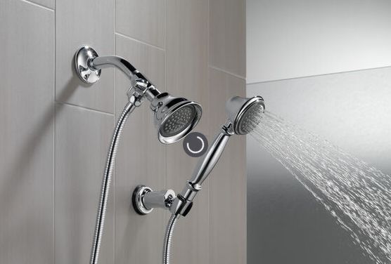Delta Universal Showering Chrome Shower Arm Diverter for Hand Shower-3