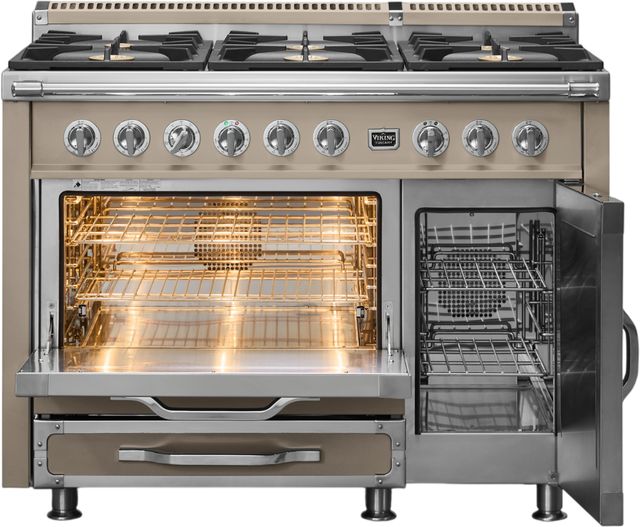 Viking® Tuscany 48" Nantucket Pro Style Dual Fuel Range-1