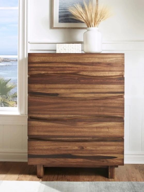 Modus Furniture Ocean Natural Sengon Chest-1