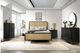 Coaster® Arini 5-Piece Black/Natural Eastern King Bedroom Set -0