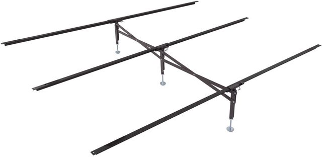 Rize Home Universal Full/Queen/California King/King Center Support Bed Frame with Glides and 3 Legs-0