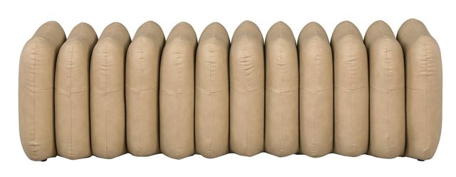 Meridian Furniture Atticus Tan Leather Upholstered Bench-1