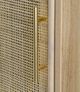 A & B Home Beige Bookshelf-2