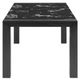 Global Furniture USA D4088 Faux Marble Top Dining Table with Black Base-2