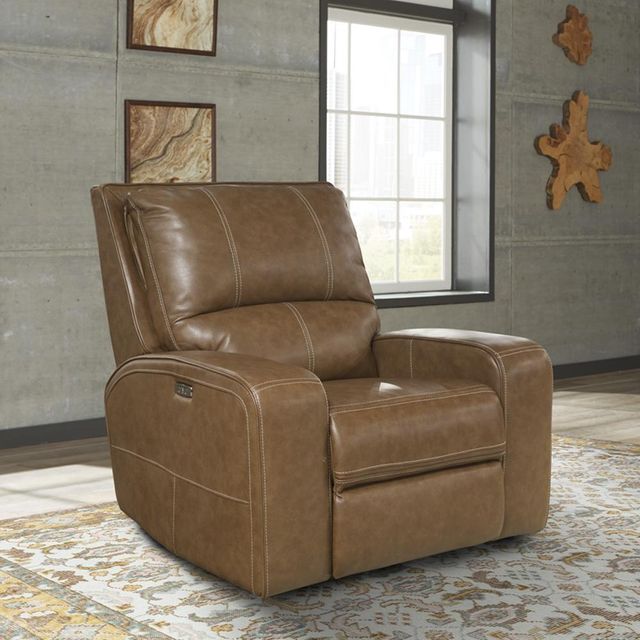 Parker House® Swift Bourbon Power Recliner with Power Headrest-2