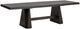 Magnussen Home® Tauren Coffee Bean Brown Double Pedestal Dining Table-3