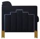 New Classic® Home Furnishings Empire Midnight Black Loveseat-3