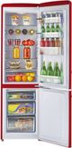 Unique® Appliances Classic Retro 22" 8.7 Cu. Ft. Candy Red Counter Depth Bottom Freezer Refrigerator-2