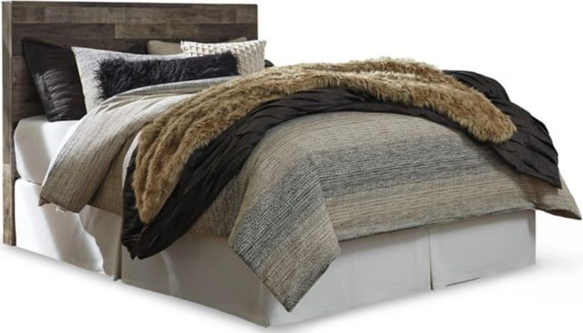 Benchcraft® Derekson 5-Piece Multi Gray Queen/Full Panel Headboard Bedroom Set-1