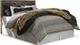 Benchcraft® Derekson 5-Piece Multi Gray Queen/Full Panel Headboard Bedroom Set-1