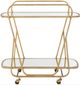 Uttermost® Swain Brass Serving Cart-3