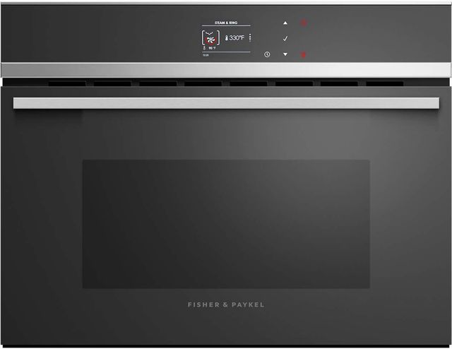 Fisher & Paykel 24” Black Glass Built In Electric Single Oven-0