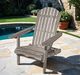 Furniture of America® Elk Gray Wooden Outdoor Adirondack Chair-1