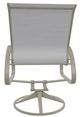 Telescope Casual Aruba Abalone/Storm Aluminum/Fabric Outdoor Sling Swivel Rocker-3