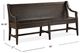 Magnussen Home® Westley Falls Graphite Bench-1