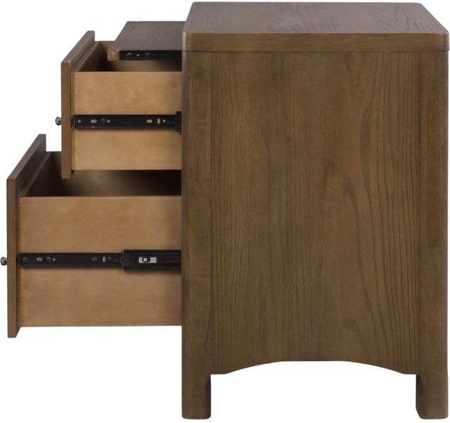 Modus Furniture Arden Tavern Brown 2-Drawer Nightstand-4