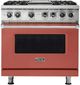 Viking® 5 Series 36'' Spiced Cider Pro Style Dual Fuel Range with Griddle-0