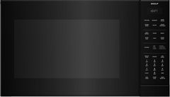 Wolf® 1.5 Cu. Ft. Black Built In Convection Microwave
