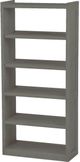 Crate Designs™ Furniture Graphite Open Back Bookcase-0