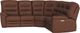 Palliser® Furniture Customizable Keiran 5-Piece Wall Hugger Power Reclining Sectional with Power Headrest-3