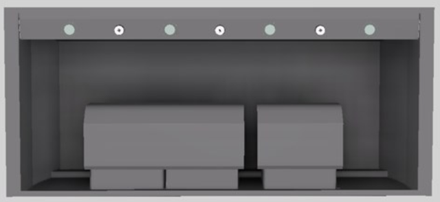 Vent-A-Hood® Designer Series 54" Gunsmoke Wall Mounted Range Hood-1