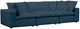 TOV Furniture Cali 3-Piece Navy Modular Sectional Sofa-0