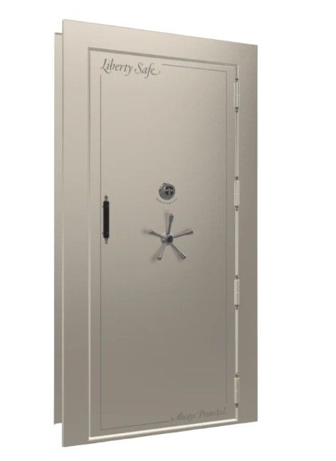 Liberty Safe Beast Champagne Gloss Out-Swing Right Hinge Mechanical Vault Door-0