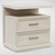Riverside Furniture Arielle Parchment Nightstand-0