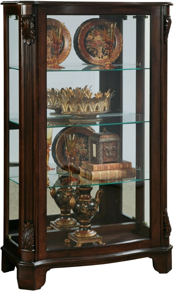 Pulaski™ PFC Cherry Brown Mantel Curio -0
