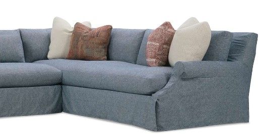Robin Bruce Bristol 3-piece Slipcover Sectional Set-3