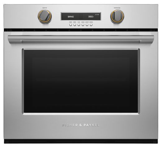 Fisher & Paykel Series 7 30" Stainless Steel Professional Single Electric Wall Oven-0