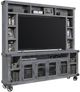 aspenhome® Industrial Smokey Gray 96" Console and Hutch-0