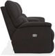 La-Z-Boy® Trouper Walnut Power Reclining Loveseat with Headrest and Console-1