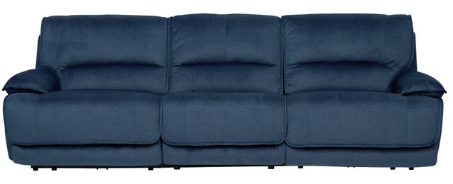 Steve Silver Co. Olsen 3-Piece Indigo Dual-Power Zero-Gravity Modular Reclining Sofa-1