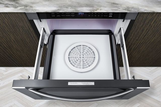 Summit® 24" Stainless Steel Wide Built-In Microwave Drawer-3