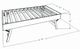 Kodiak Furniture Boho Barbados/Linen Stone Twin Pop Up Bed with Mattress-4