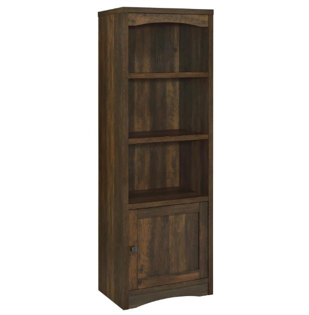 Coaster® Laughlin Dark Pine Media Tower -0