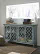Signature Design by Ashley® Mirimyn Antique Teal Accent Cabinet-3