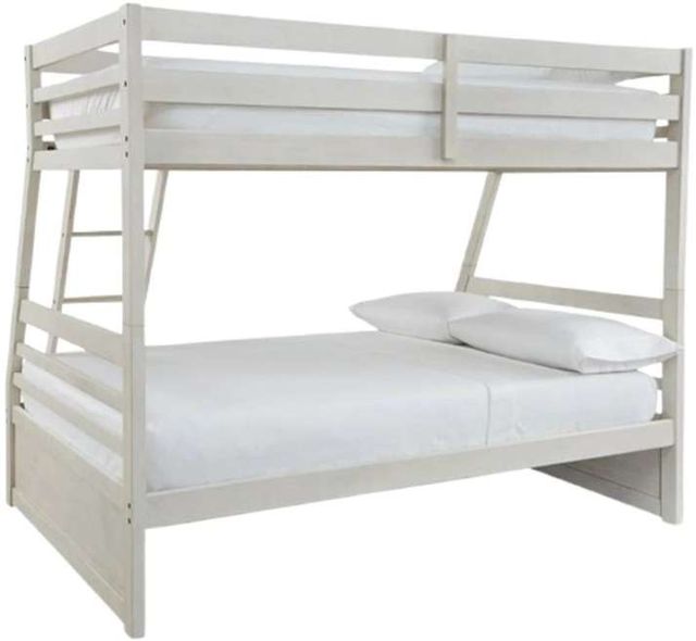 Signature Design by Ashley® Robbinsdale Antique White Youth Twin/Full Bunk Bed-2
