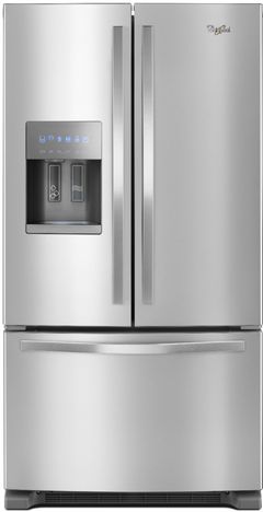 Whirlpool® 36 in. 24.7 Cu. Ft. Fingerprint Resistant Stainless Steel French Door Refrigerator