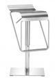 Zuo® Dazzer Brushed Stainless Steel Bar Stool-0