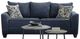Albany Industries Clearview Denim Queen Sleeper Sofa-0