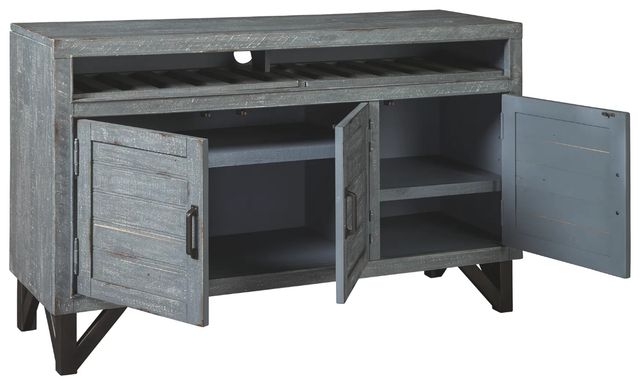 Signature Design by Ashley® Jainworth Antique Blue Accent Cabinet-2
