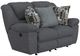 Catnapper Trifecta Smoke Manual Rocking Reclining Loveseat-0